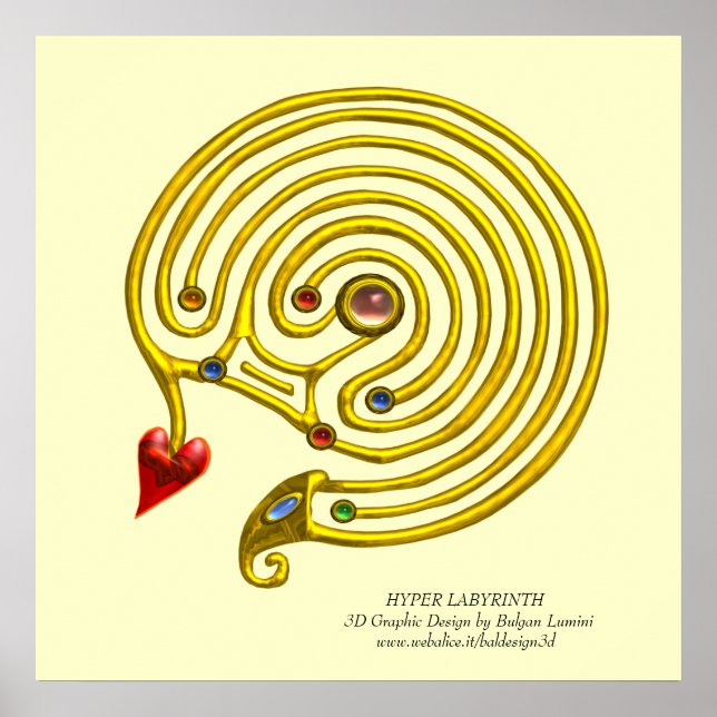 POSTER HYPER LABYRINTH (Devant)