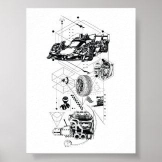 Poster Hypercar