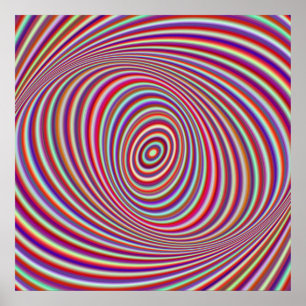 Poster Hypnose néon