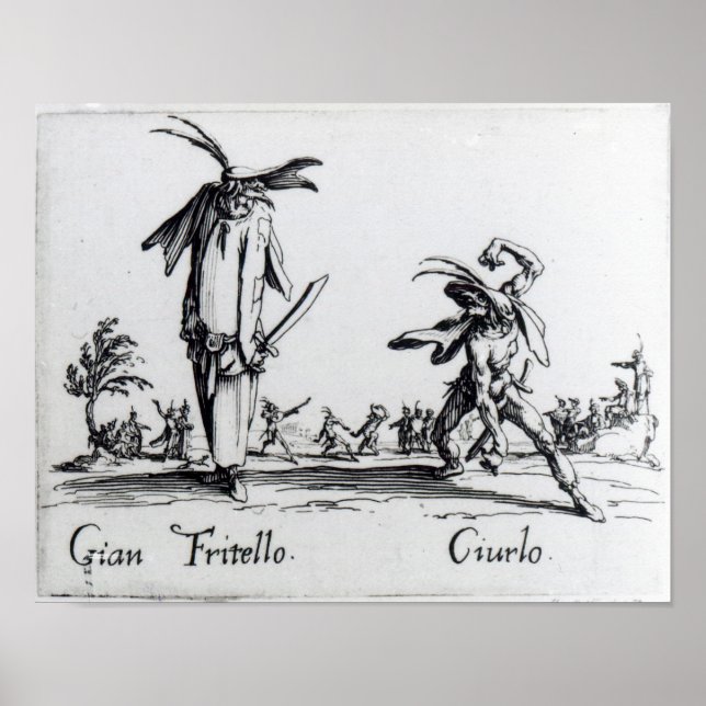 Poster I Balli de Spessanei ou Le Grande Chasse (Devant)