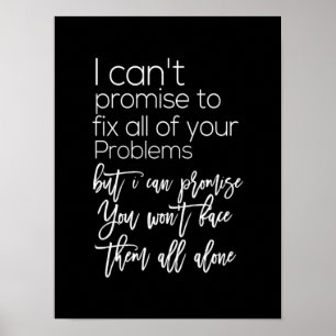 Poster i can promise you won