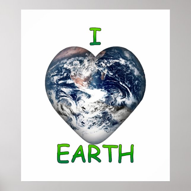 Poster I Heart Earth (I ♥ Earth) (Devant)