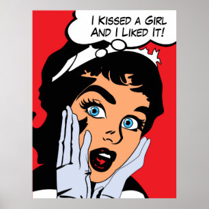 Poster I kissed a Girl and I liked It