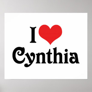 Poster I Love Cynthia