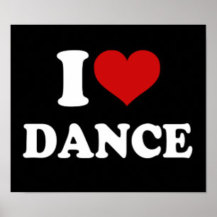 Poster I Love Dance