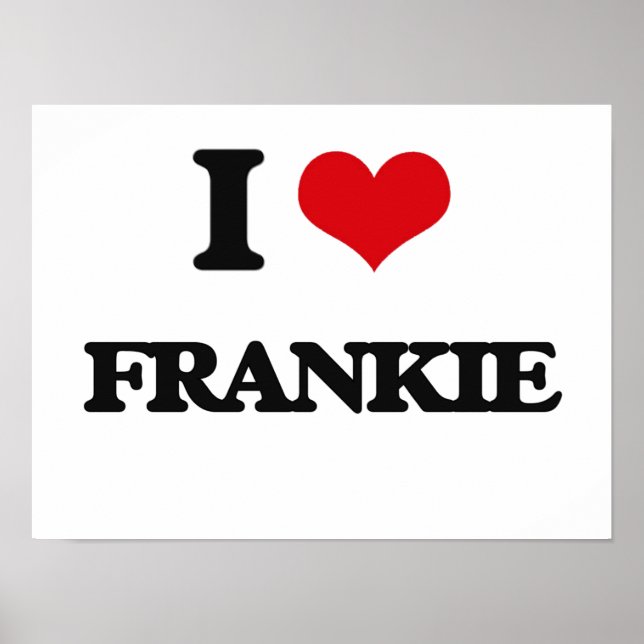 Poster I Love Frankie (Devant)