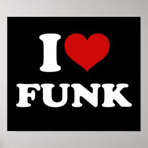 Poster I Love Funk