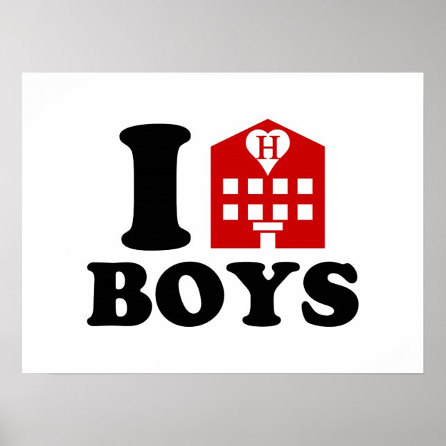 Poster I Love Hotel Boys (Devant)