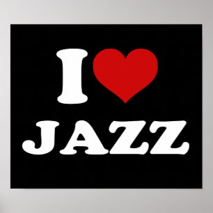 Poster I Love jazz