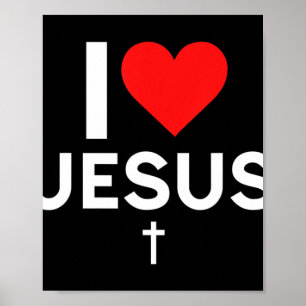 Poster I Love Jesus T-ShirtEs-tu un dévot patriotique de