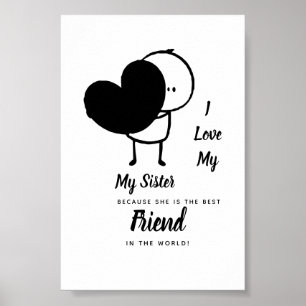 Poster I Love My SISTER