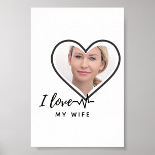 Poster I Love My Wife PHOTO Don - Meilleur Ami Personnali