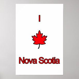 Poster I Love Nova Scotia