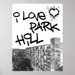 Poster I Love Park Hill