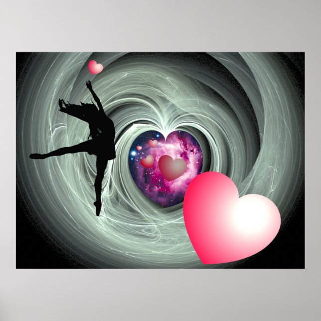 Poster I Love to dance ! (Devant)