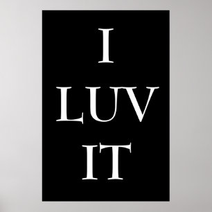POSTER I LUV IL