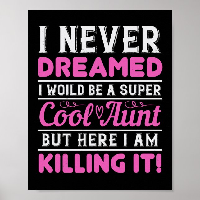 Poster I Never Dreamed (Devant)
