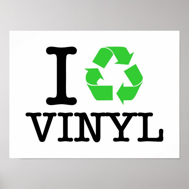 Poster I Recycle Vinyl (Devant)