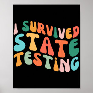 Poster I Survie State Testing Design Student State Test