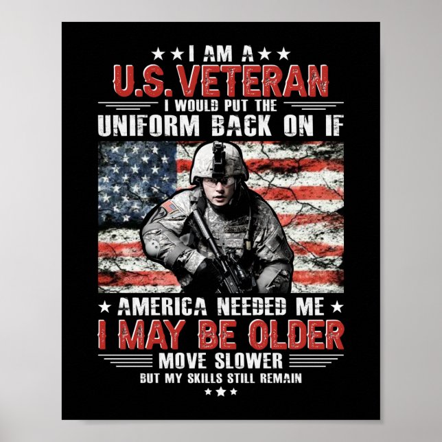 Poster I Vétéran I May Be Older Move (Devant)