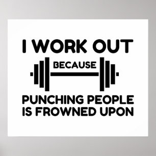 Poster I Work Out