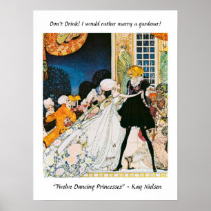 Poster I would rather marry a gardener! Kay Nielsen