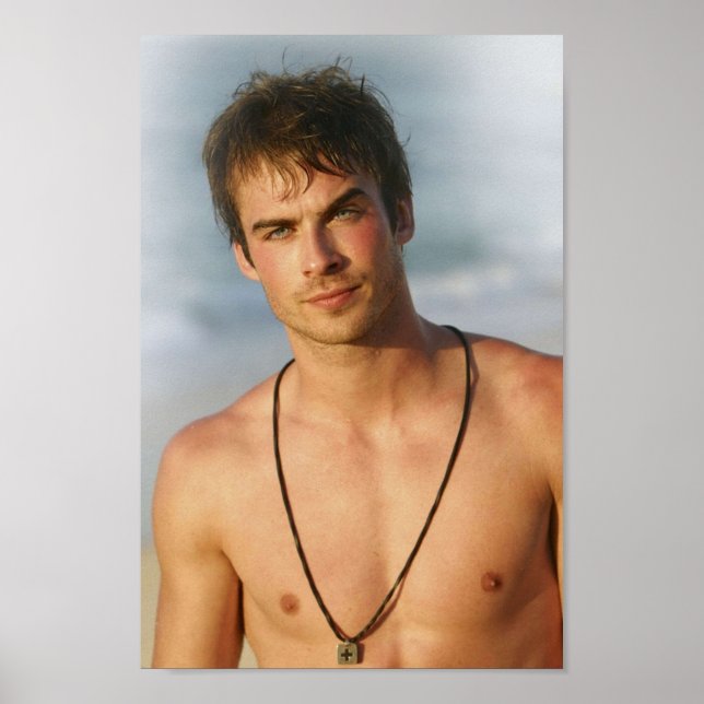 Poster Ian Somerhalder Damon Salvatore (Devant)