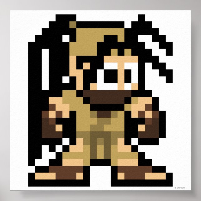 Poster Ibuki 8 bits (Devant)