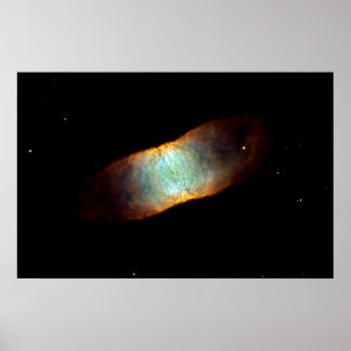 Poster IC Beauty - IC 4406, "Retina Nebula"