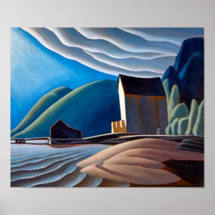 Poster Ice House, Lac Supérieur   Lawrence Harris  