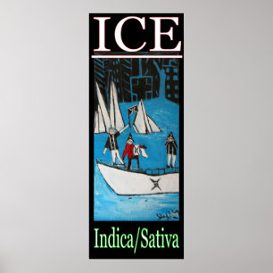 POSTER ICE INDICA SATIVA