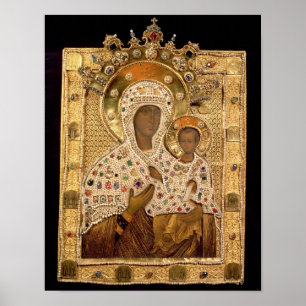 Poster Icon of the Virgin, Smolenskaja monastery