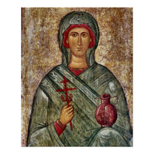 Poster Icône chrétienne orthodoxe de Srem