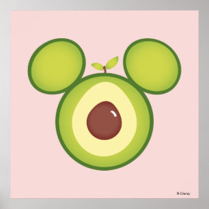 Poster Icône de Mickey Mouse Avocat