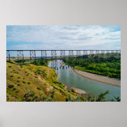 Poster Icône ferroviaire de l'Alberta