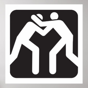 Poster Icône Lutter