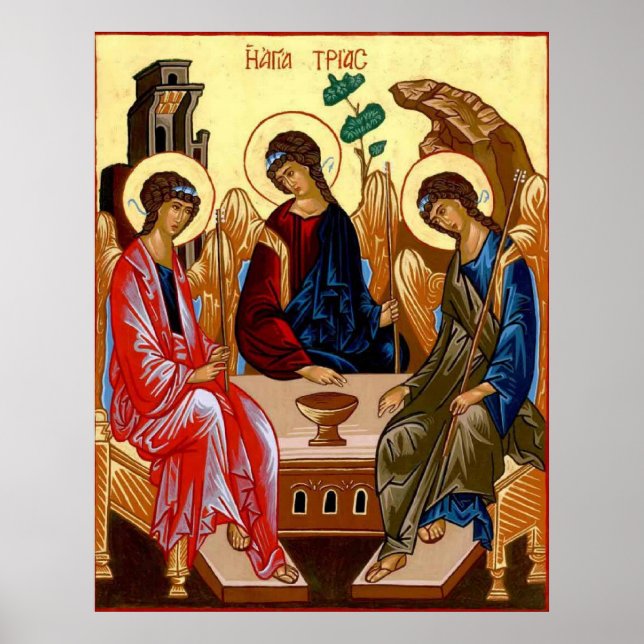 Poster Icône Trinity (Devant)