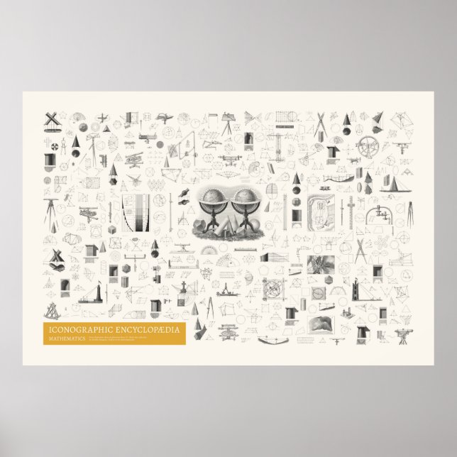 Poster Iconographie - Mathématiques (Devant)