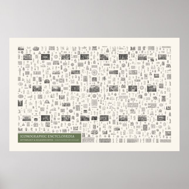 Poster Iconographie - Mythologie & Rites Religieuses (Devant)