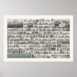 Poster Iconographie - Scènes d'architecture
