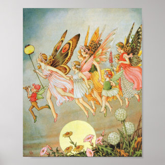Poster Ida Rentoul - Parade des fées