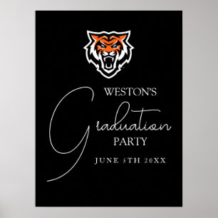 Poster Idaho State University Bengals Spirit Design