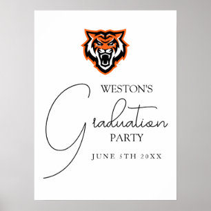 Poster Idaho State University Bengals Spirit Design