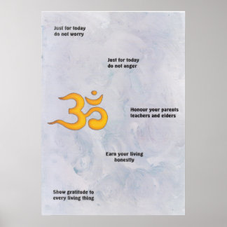 Poster Idéaux du Reiki