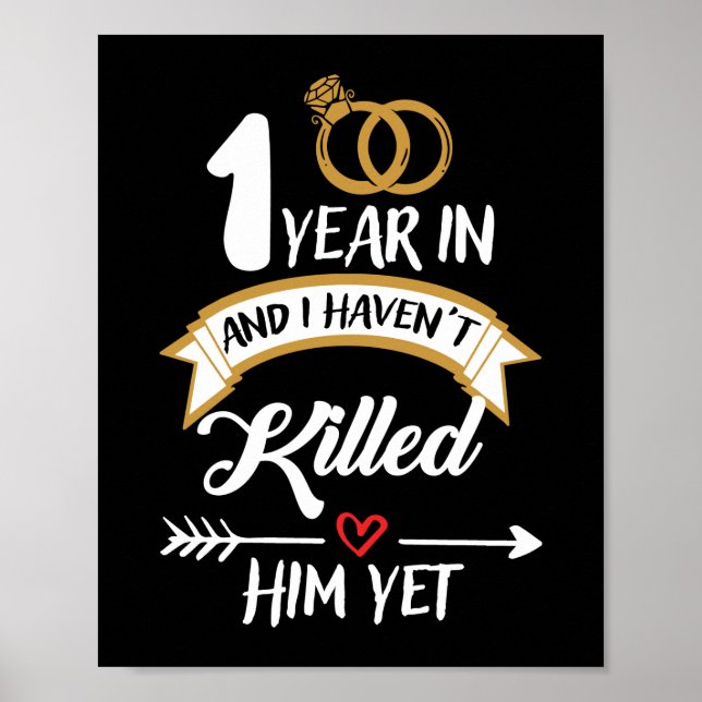 Poster Idée d'un an en 1ère année pour elle (Devant)