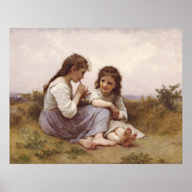 Poster Idylle Enfantine (Devant)