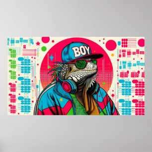POSTER IGUANA B' BOY 9