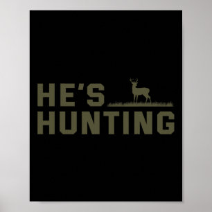 Poster Il chasse