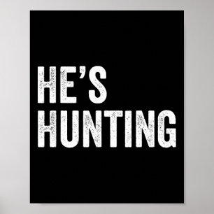 Poster Il chasse des cadeaux amusants 4
