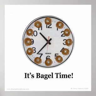 Poster Il est temps de bagel !